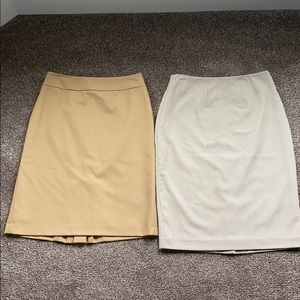 2 pencil skirts